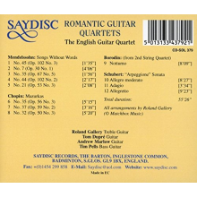 V/A - Romantic Guitar Quartets