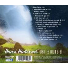 Hinterseer, Hansi - Weil Es Dich Gibt