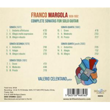 Celentano, Valerio - Franco Margola: Complete Sonatas For Solo Guitar
