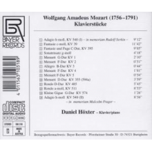 Hoxter, Daniel - Daniel Hoxter Plays Mozart