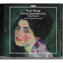 Wimmer-Schenkel, Christoph & Thomas Christian Ensemble - Weigl: String Quartets Vol.2 - Quartets No. 4 & No. 6