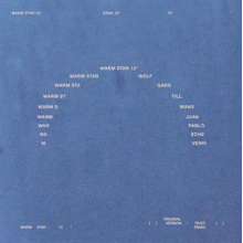 Tillmans, Wolfgang & Juan Pablo Echeverri - Warm Star 12"