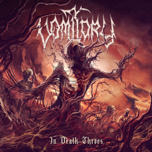 Vomitory - In Death Throes LP MARBLED