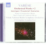 Varese, E. - Orchestral Works 2