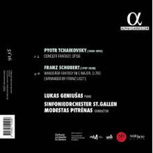 Geniusas, Lukas - Schubert/Liszt: Wanderer Fantasy - Tchaikovsky: Concert Fantasy