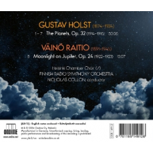 Helsinki Chamber Choir - Holst: the Planets / Raitio: Moonlight On Jupiter