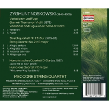 Meccore String Quartet - Zygmunt Noskowski: String Quartets