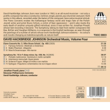 Powell, Jonathan - David Hackbridge Johnson: Orchestral Music, Volume Four