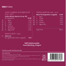 Swr Vokalensemble - Masses For Double Choir