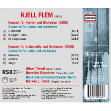 Triendl, Oliver - Kjell Flem: Piano Concerto; Cello Concerto