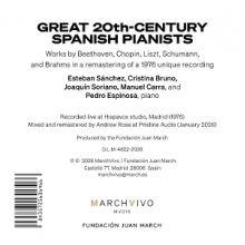 V/A - Great 20th-Century Spanish Pianists