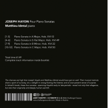 Idmtal, Matthieu - Joseph Haydn: Four Piano Sonatas