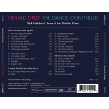 Pritchard, Nick & Ian Tindale - Gerald Finzi: the Dance Continued