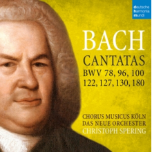 Spering, Christoph & Das Neue Orchester & Chorus Musicus Koln - Bach: Cantatas Bwv 78, 96, 100, 122, 127, 130, 180