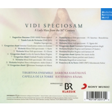 Capella De La Torre - Vidi Speciosam - a Lady Mass From the 16th Century