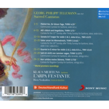 L Orfeo Barockorchester - Telemann: Sacred Cantatas