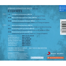 Spering, Christoph & Das Neue Orchester & Chorus Musicus Koln - Bach - Eternity
