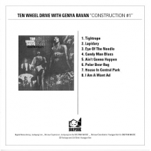 Ten Wheel Drive With Genya Ravan - Construction