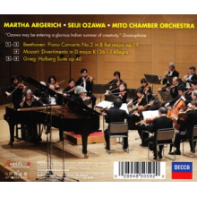 Argerich, Martha - Beethoven: Piano Concerto No. 2; Grieg: Holberg Su