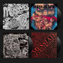 Abhorrence - Maggots Original Artyfacts From EP BOX BLACK