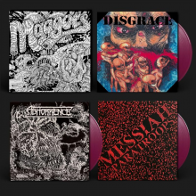 Abhorrence - Maggots Original Artyfacts From EP BOX VIOLET