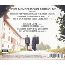 Mintz, Shlomo & Roberto Prosseda & Flanders Symphony Orchestra & Jan Latham Koenig - Mendelssohn: Concerto For Violin and Piano Mwv O 4