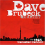 Brubeck, Dave -Quartet- - 1965 Canadian Concert