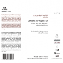 Azzolini, Sergio & L'onda Armonica - Vivaldi Concerti Per Fagotto Vi
