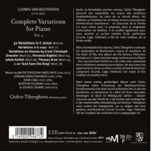 Tiberghien, Cedric - Beethoven Variation(S) 2: Sweelinck/Bach/Cage/Feldman/Crumb