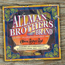 Allman Brothers Band, The - AMERICAN UNIVERSITY 12-13-70