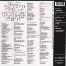 McPherson, Gillian - Poets and Painters and Performers of Blues