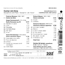 Gimenez, Carlos - Cantar Del Alma