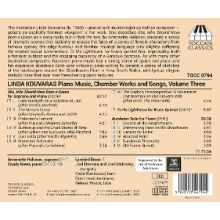 Halloran, Antoinette - Linda Kouvaras: Piano Music, Chamber Works and Songs, Volume Three