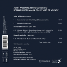Ta, Jin - John Williams Flute Concerto Bernard Herrmann Souvenirs De Voyage