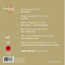Wu, Christine - Bach, Stravinsky & Weinberg: Recollection(S)