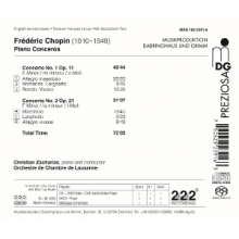 Zacharias, Christian - Chopin: Complete Piano Concertos