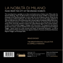 Dickey, Bruce - La Nobilta Di Milano - Music From the City of the Spanish Viceroys