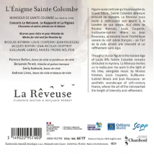 La Reveuse & Florence Bolton & Benjamin Perrot - L'enigme Sainte Colombe