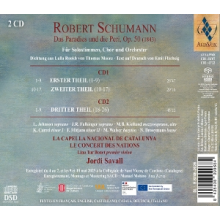 Le Concert Des Nations & Jordi Savall - Schumann: Das Paradies Und Die Peri, Op. 50