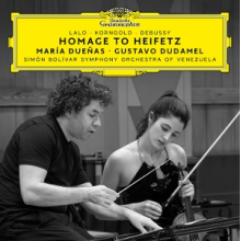 Duenas, María/ Simón Bolívar Symphony Orchestra Of Venezuela/ Gustavo Dudamel - Echoes Of Heifetz (lalo, Korngold, Debussy)