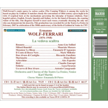 Wolf-Ferrari, N. - La Vedova Scaltra