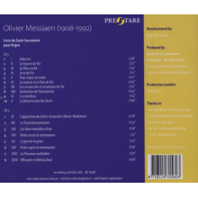 Zwoferink, Jolanda - Olivier Messiaen: Livre Du Saint Sacrement Pour Orgue