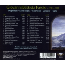 Sordo, Federico Del - Fasolo: Magnificat, Salve Regina, Ricercates