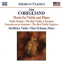 Corigliano, J. - Music For Violin & Piano