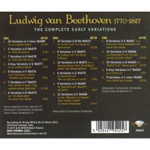 Beethoven, Ludwig Van - Complete Early Variations