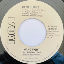 Burke, Keni - Risin' To the Top/ Hang Tight