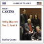 Carter, E. - String Quartets No.2-4