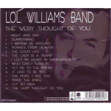 Lol Williams Band - Very Thought of You