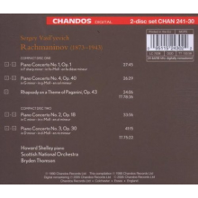Shelley, Howard - Rachmaninov: Piano Concertos Nos 1-4/Rhapsody On a Theme of Paganini