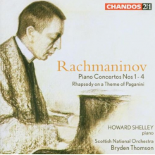 Shelley, Howard - Rachmaninov: Piano Concertos Nos 1-4/Rhapsody On a Theme of Paganini